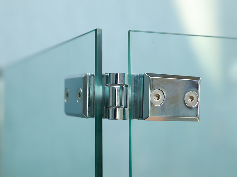 LA Hög duschkabin med dubbla hål handtag, med bricka LA Hög duschkabin med dubbla hål handtag, med bricka