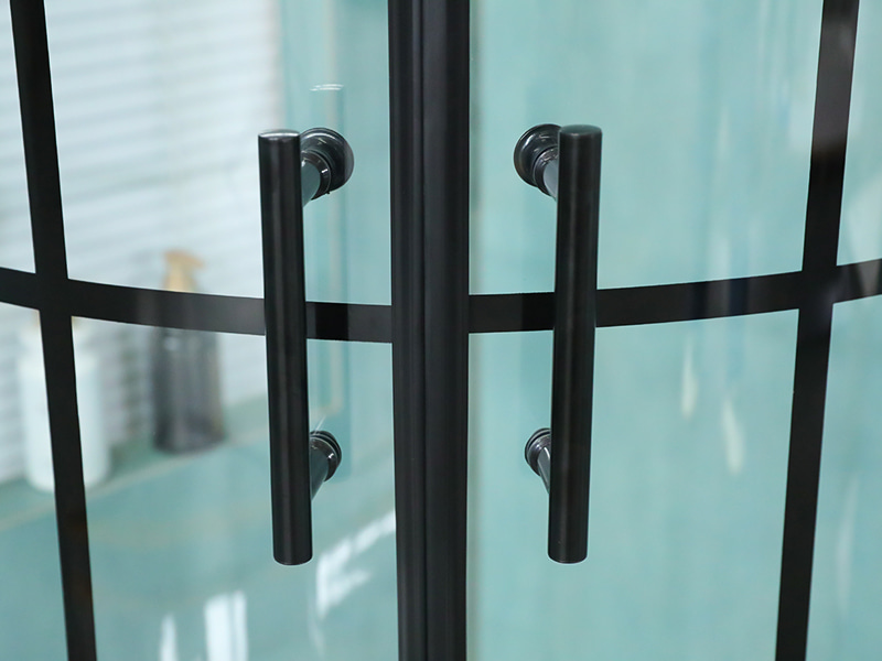 SE-bågform av härdat glas Badrum Dubbel skjutbar duschvägg SE-bågform av härdat glas Badrum Dubbel skjutbar duschvägg