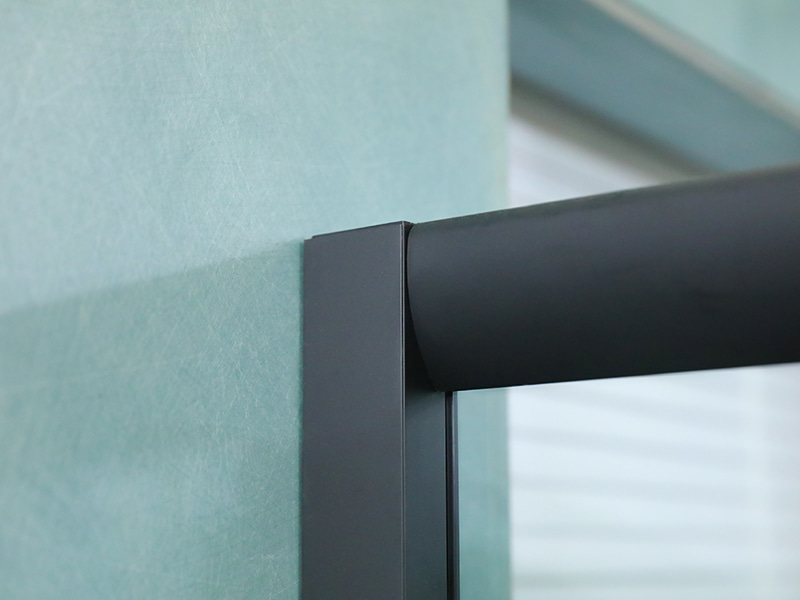 SE-bågform av härdat glas Badrum Dubbel skjutbar duschvägg SE-bågform av härdat glas Badrum Dubbel skjutbar duschvägg