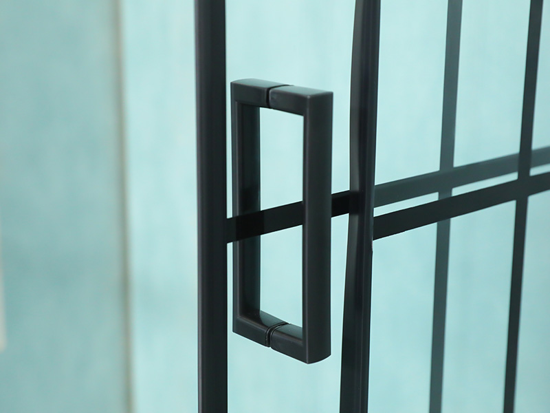 SQ Klart härdat glas med tryckning av skjutduschkabinett SQ Klart härdat glas med tryckning av skjutduschkabinett