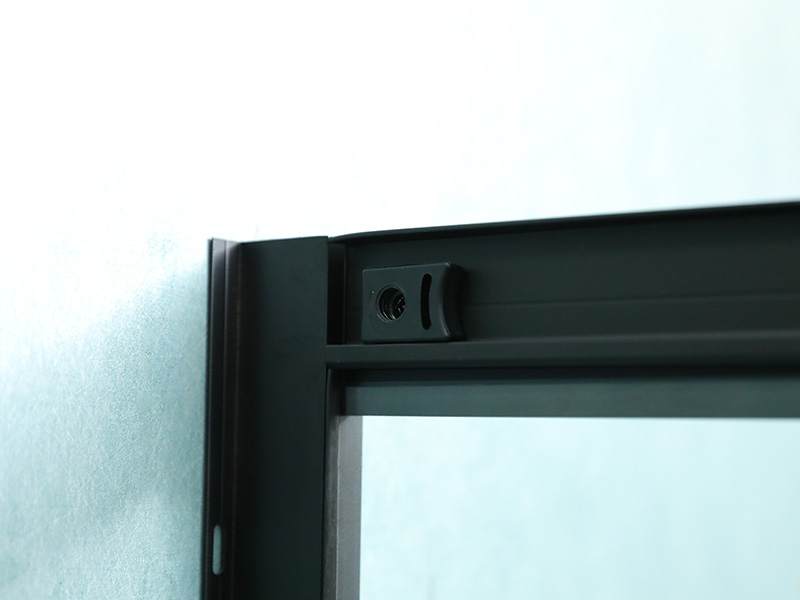 SQ Klart härdat glas med tryckning av skjutduschkabinett SQ Klart härdat glas med tryckning av skjutduschkabinett