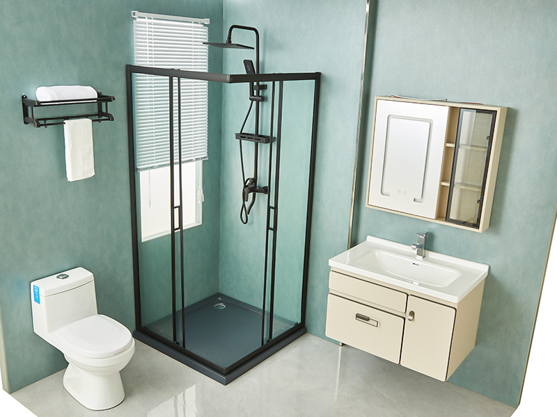 SQ skjutbara duschvägg, klart härdat glas, svart aluminiumprofil, handtag med dubbla hål, med bricka SQ skjutbara duschvägg, klart härdat glas, svart aluminiumprofil, handtag med dubbla hål, med bricka