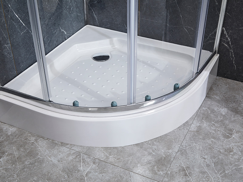 SE Krom aluminiumprofil skjutbara duschkabin för badrum SE Krom aluminiumprofil skjutbara duschkabin för badrum